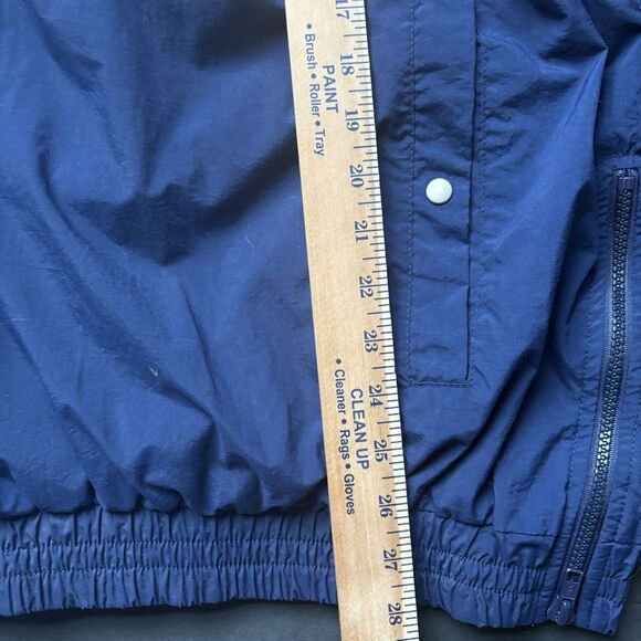 VTG 90s Nike Team Syracuse Orange Nylon Windbreaker Anorak Jacket Medium Y2K - Picture 5 of 16